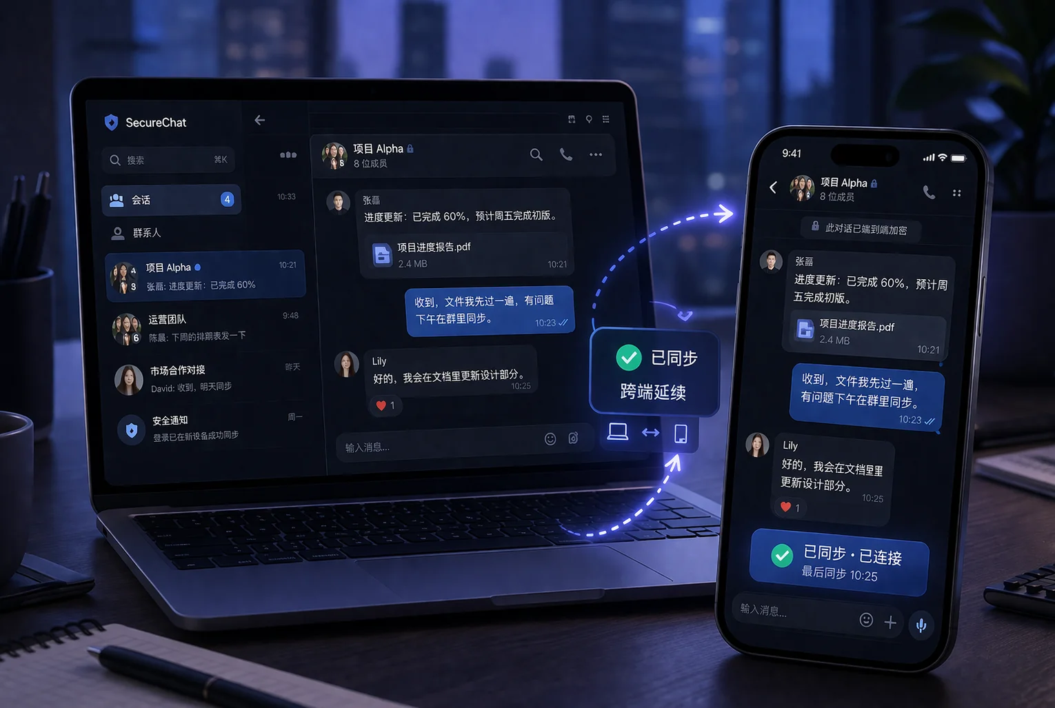 SafeW企业协作